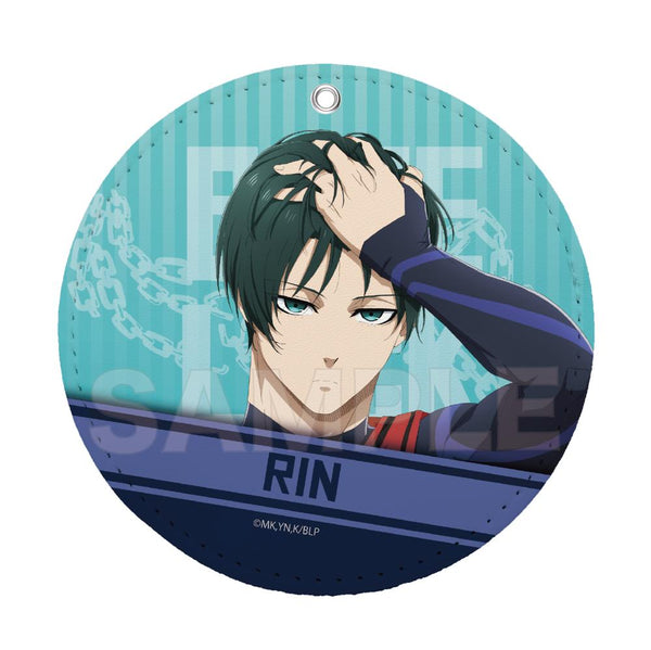 『ブルーロック』レザーコースターキーホルダー /09 糸師 凛【202510再販】